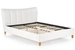 Łóżko Sany tapicerowane biały