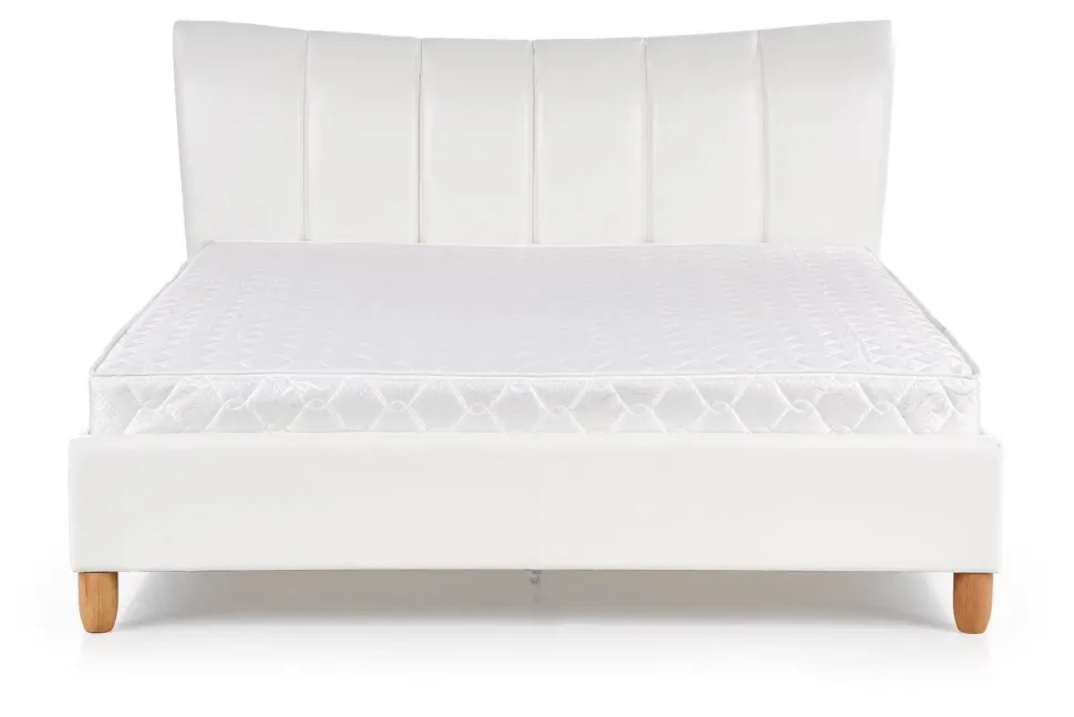 Łóżko Sany tapicerowane biały