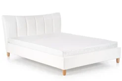 Łóżko Sany tapicerowane biały