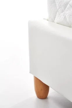 Łóżko Sany tapicerowane biały