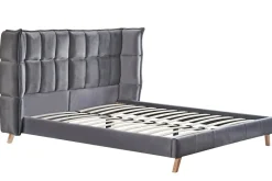 Łóżko Scand 160, popielaty