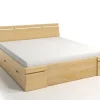 Łóżko sosnowe Sparta Maxi & 4 szuflady 1