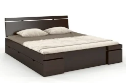 Łóżko sosnowe Sparta Maxi & 4 szuflady 1