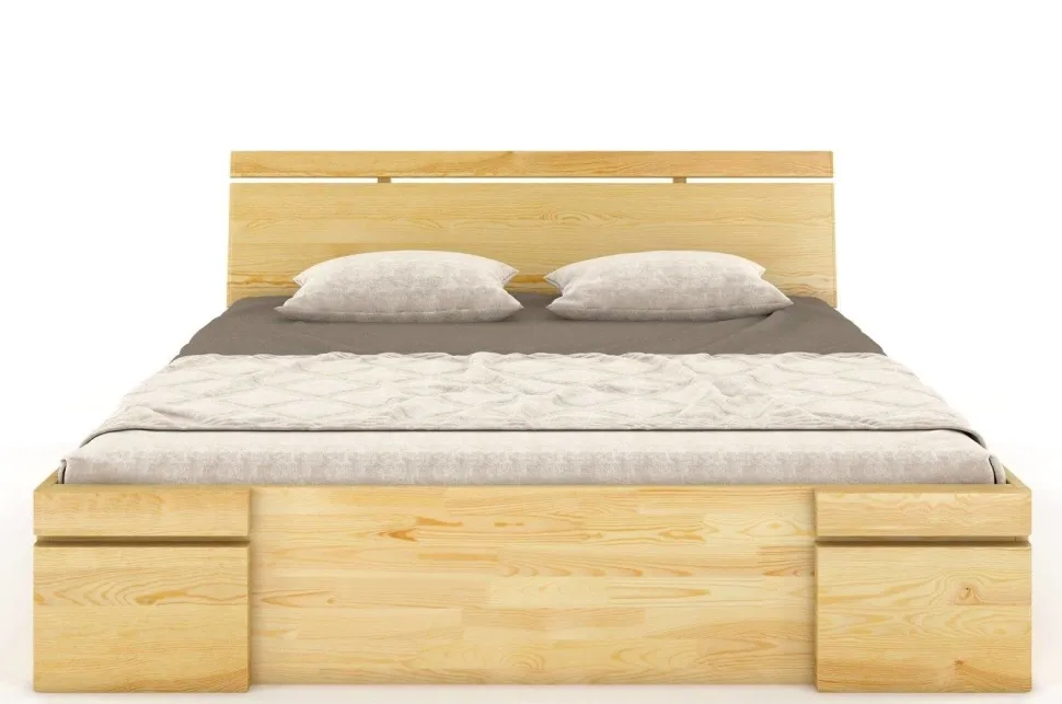 Łóżko sosnowe Sparta Maxi & 4 szuflady 2