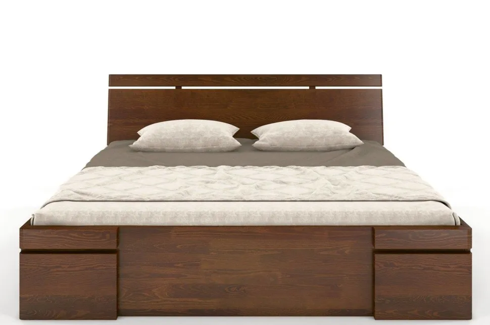 Łóżko sosnowe Sparta Maxi & 4 szuflady 2