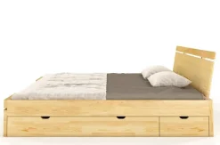 Łóżko sosnowe Sparta Maxi & 4 szuflady 2