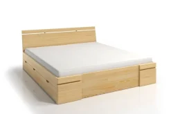 Łóżko sosnowe Sparta Maxi & 4 szuflady 2