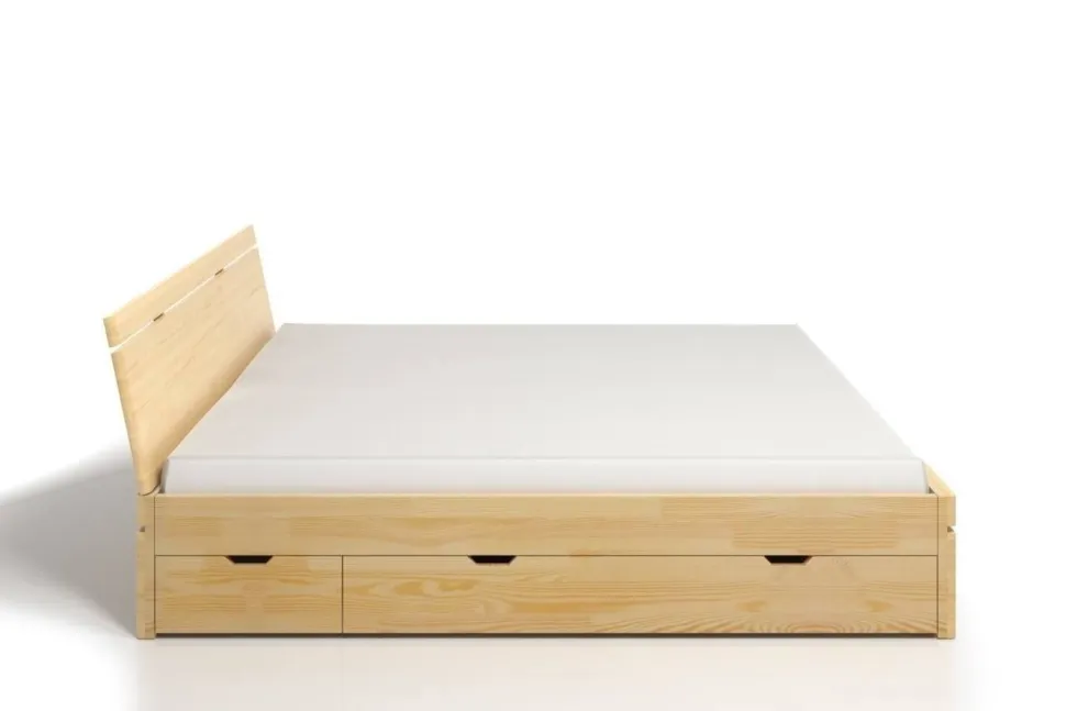 Łóżko sosnowe Sparta Maxi & 4 szuflady 2