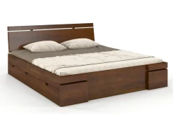 Łóżko sosnowe Sparta Maxi & 4 szuflady 2