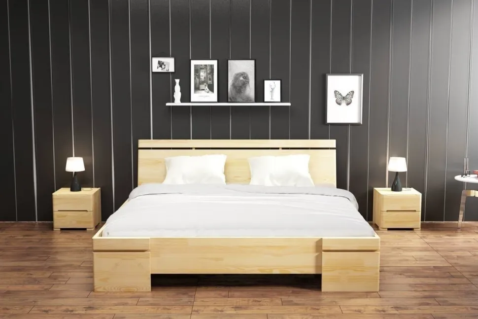 Łóżko sosnowe Sparta Maxi 120x200