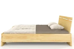 Łóżko sosnowe Sparta Maxi ze skrzynią 125,5x220