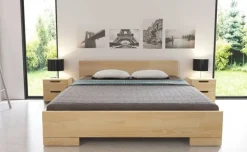 Łóżko sosnowe Spectrum Maxi &Long ze skrzynką 125,5x225