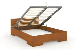 Łóżko sosnowe Spectrum Maxi &Long ze skrzynką 125,5x225