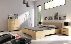 Łóżko sosnowe Spectrum Maxi &Long ze skrzynką 145,5x228