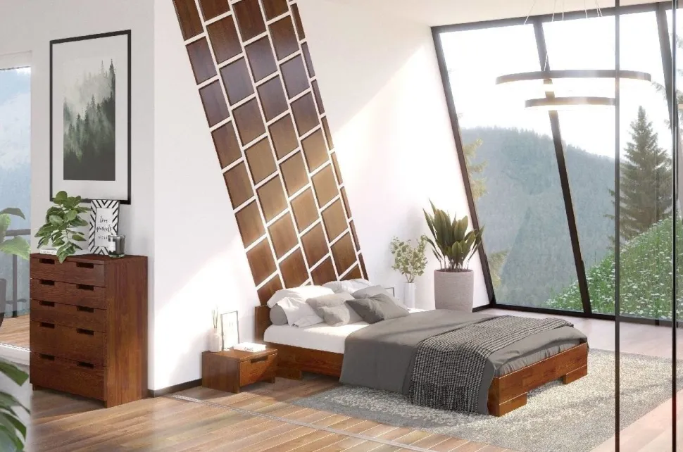 Łóżko sosnowe Spectrum 180x200