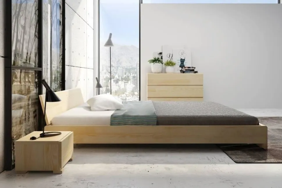 Łóżko sosnowe Vestre Long 160x220