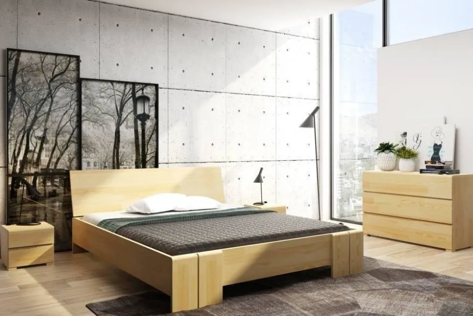 Łóżko sosnowe Vestre Maxi & Long 140x220