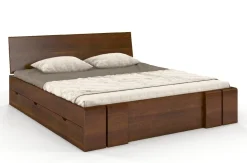 Łóżko sosnowe Vestre Maxi & z 4 szufladami 200x220