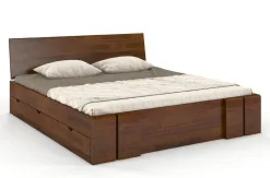 Łóżko sosnowe Vestre Maxi &z 4 szufladami 180x220