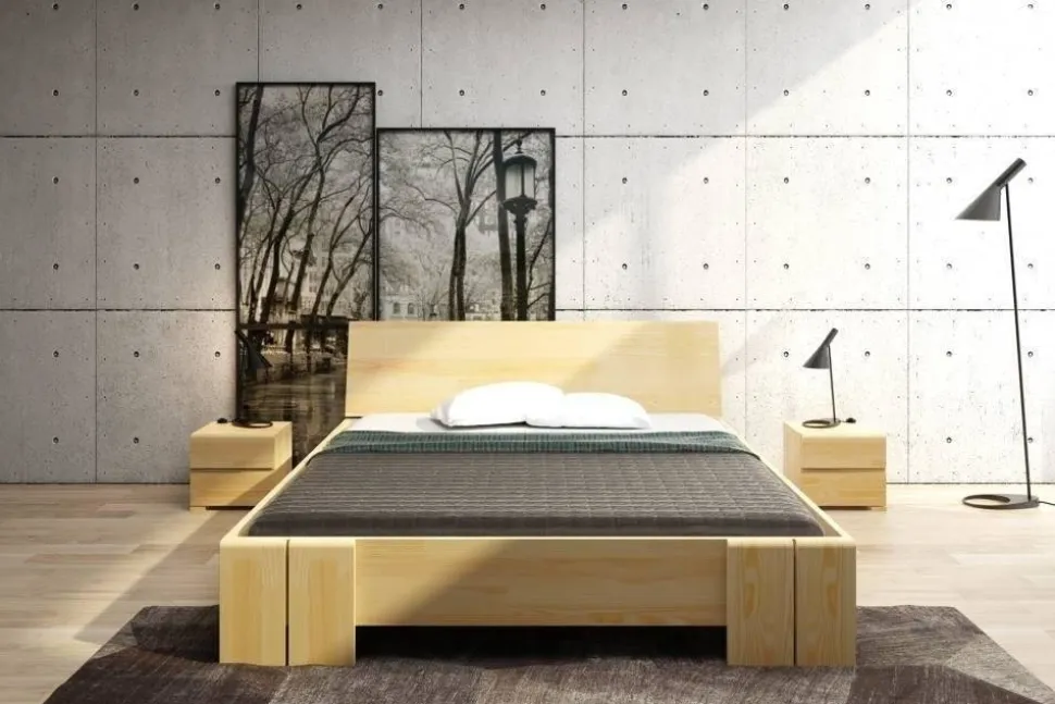 Łóżko sosnowe Vestre Maxi 120x200