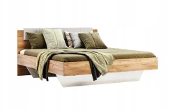 Łóżko Tissa z zagłówkiem 180x200cm dąb craft