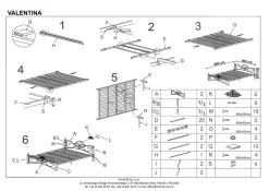 Łóżko Valera 160 cm czereśnia