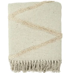 Koc Boho Bali bawełniany 120x150