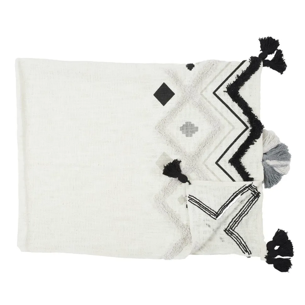 Koc Boho Dompu bawełniany 130x170