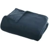 Koc Flanelowy granatowy 125x150cm