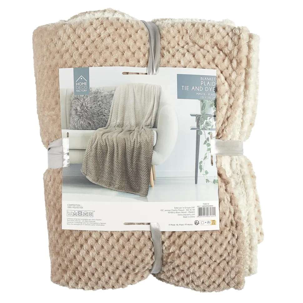 Koc Honey beżowy 150x220cm