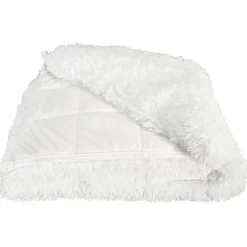 Koc obciążeniowy Furry 150x200cm biały