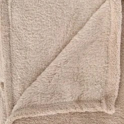 Koc Pled mikrofibra 130x180cm beżowy