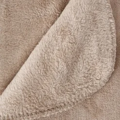 Koc Pled mikroplusz 180x230cm beżowy