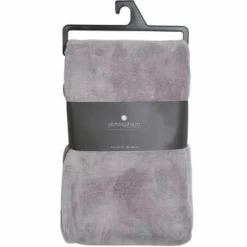 Koc Pled mikroplusz 180x230cm szary