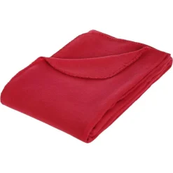 Koc Pled polar 125x150cm czerwony