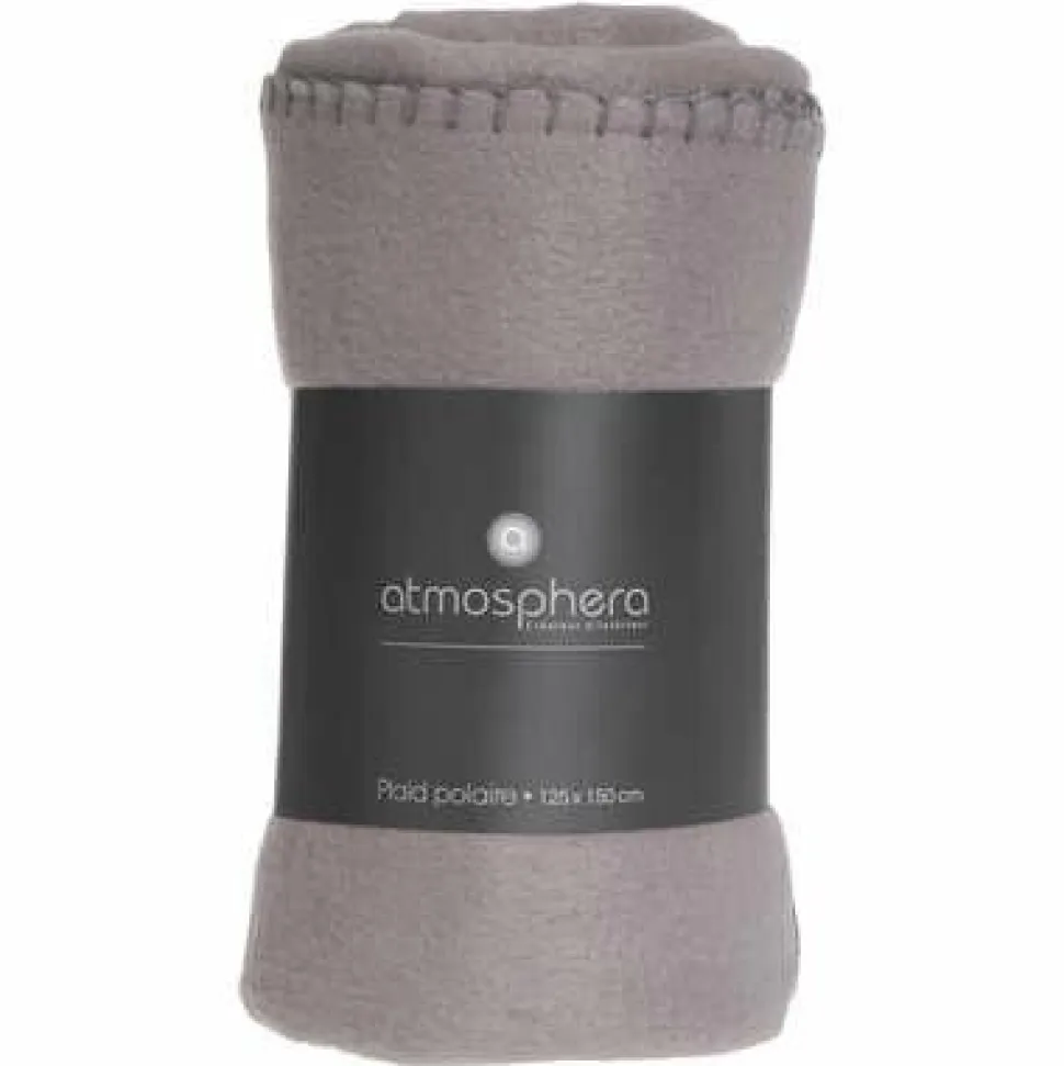 Koc Pled polar 125x150cm szary