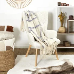 Koc/ Pled Tuffo 125x150cm kremowy