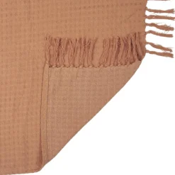 Koc/Pled Waffle ochra 150x200cm