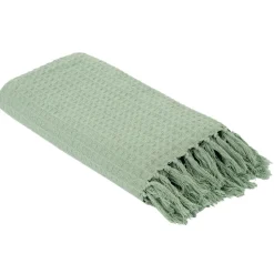 Koc/Pled Waffle zielony
