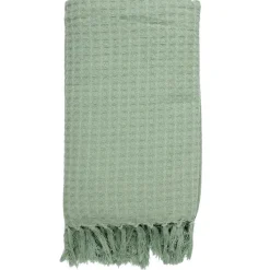 Koc/Pled Waffle zielony