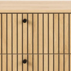 Komoda Albany 6 szuflad dąb naturalny