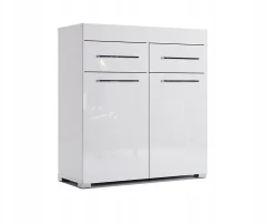 Komoda Amanda biała połysk