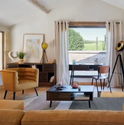 Komoda Asmar wysoka brązowa