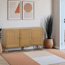 Komoda Ballo szeroka naturalna