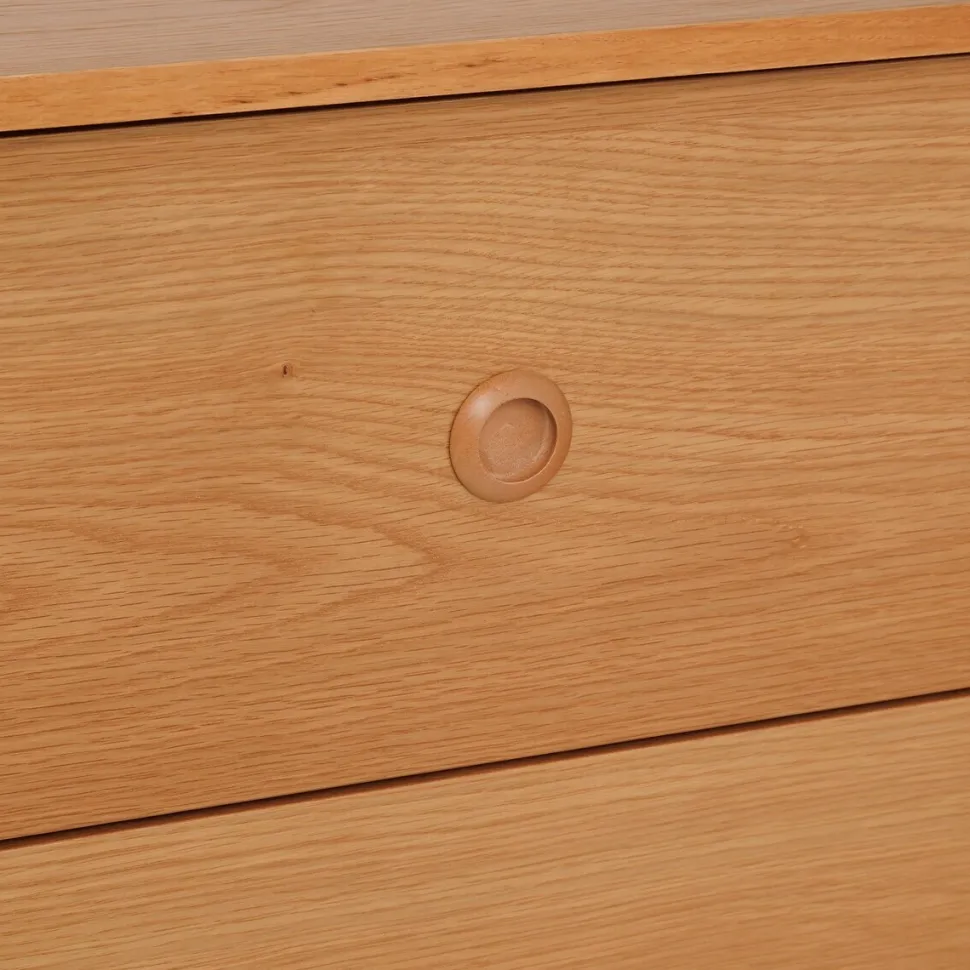 Komoda Charlie z 4 szufladami drewniana