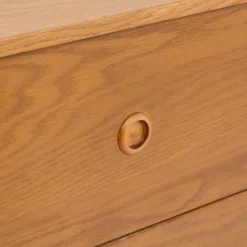 Komoda Charlie z 4 szufladami drewniana