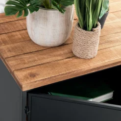 Komoda Cierna czarna