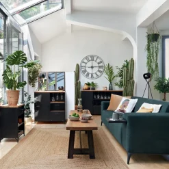 Komoda Cierna czarna mała