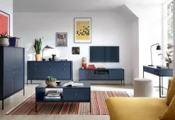 Komoda Evora granatowa