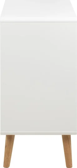 Komoda Lowell z 3 szufladami biała